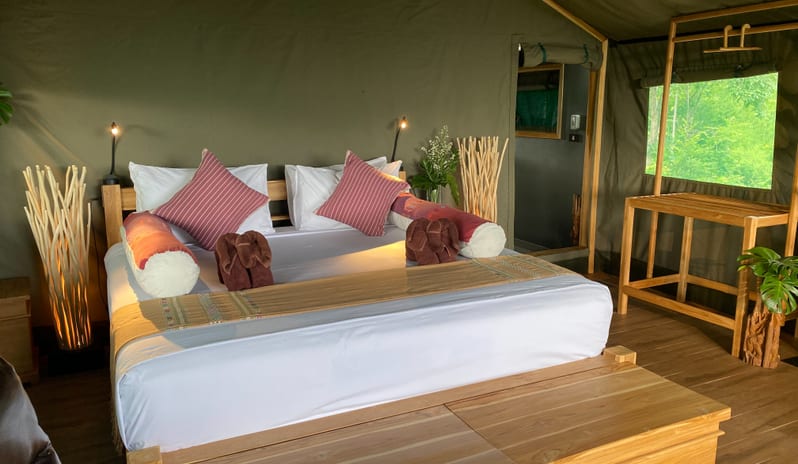 Elephant Hills The Bush Camp (2 Days 1 Night) Bed